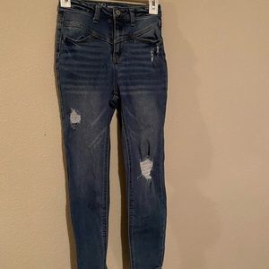 Dark Blue Denim Jeans